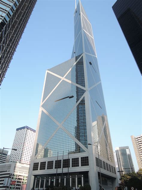 Bank Of China Hong Kong Architecture By Im Pei