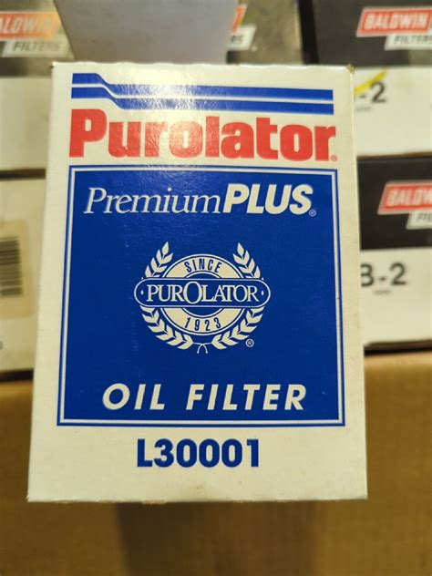 Purolator L30001 Cross Reference Oil Filters Oilfilter