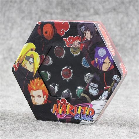 Hier findest du spaß und die harte wahrheit. Cosplay Naruto Akatsuki Members' Ring Accessories Finger ...