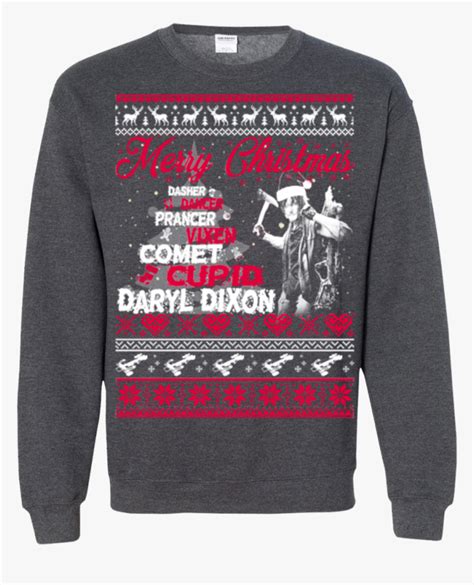 Daryl Dixon Ugly Christmas Sweater Merry Christmas Vampire Diaries