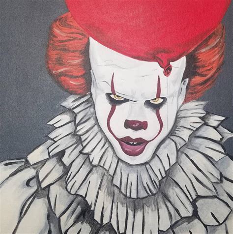 Painting I Did Of Pennywise When The First Movie Came Out Ritthemovie