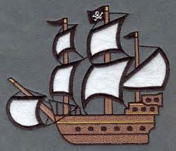 Pirate ship, applique design, machine embroidery, instant download, 5x5, 6x6, 7x7, 8x8, 9x9. Pirate Ship Applique Embroidery Designs, Machine ...