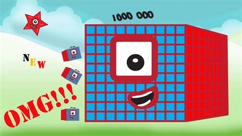 Numberblocks 1 Million Biggest From 1 To 1 000 000 Fan Made Drawing