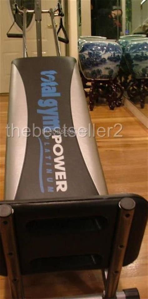 Chuck Norris Total Gym Power Platinum Excellent Fully Loaded Ebay
