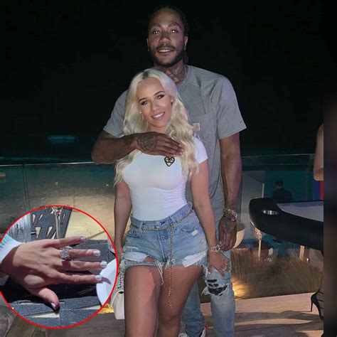 derrick rose and alaina anderson are now engaged the spotted cat magazine