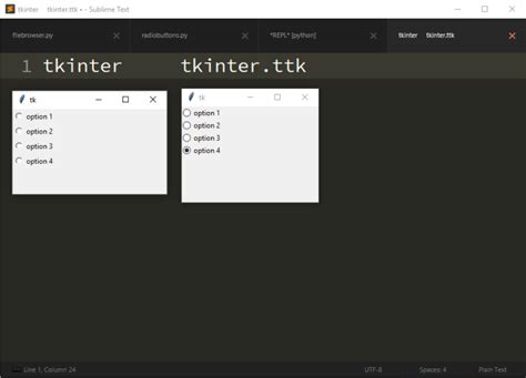 Tkinter Vs Ttk Better Widgets Python Programming