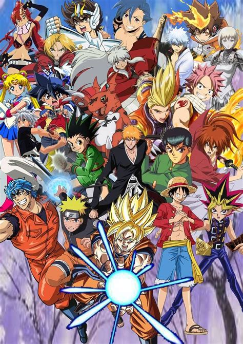 Image Result For Shonen Jump Protagonists Recent Anime All Anime
