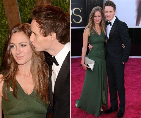 Eddie Redmayne And His Girlfriend Hannah Bagshawe At The 2013 Oscars Eddie Redmayne Eddie Red