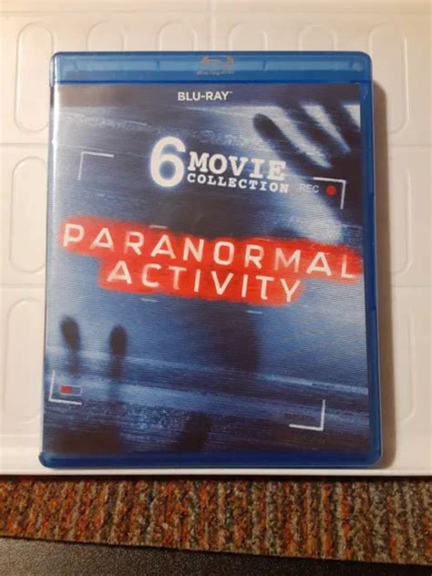 Paranormal Activity Movie Collection Blu Ray Disc Box Set Horror