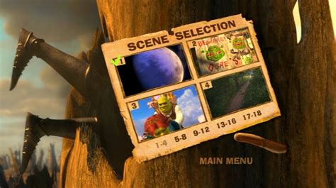 Shrek Forever After 2010 Dvd Menus