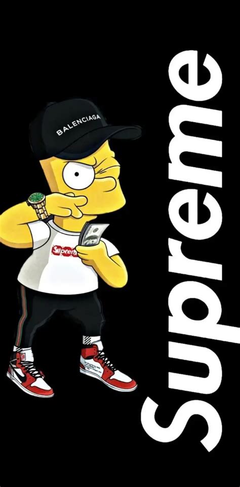 Supreme Bart Wallpaper By Youngpicasso Download On Zedge C4b2