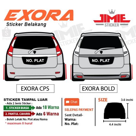 Cara cek plat nomor kendaraan ~ saat ini sebagian besar samsat di wilayah indonesia sudah menyediakan layanan online untuk mengecek data kendaraan. Car sticker, Sticker belakang kereta Exora, Custom Warna ...