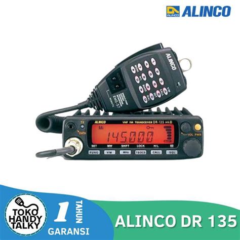 Jual Radio Rig Alinco Dr 135 Vhf New Original Garansi Resmi Postel Di