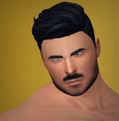 Sims 4 Maxis Match Male Hair Tumblr