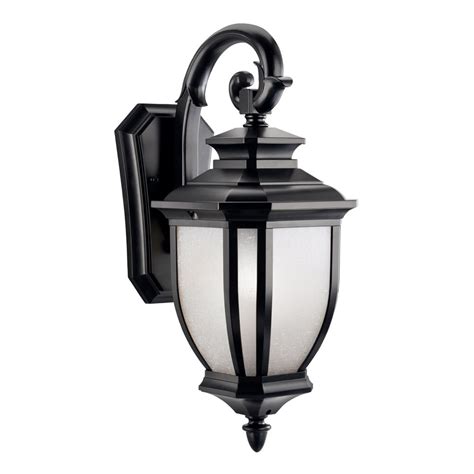 Check out our lamp fixture parts selection for the very best in unique or custom, handmade pieces from our shops. Kichler Lighting 9040BK Salisbury 1-Light Outdoor Wall ...