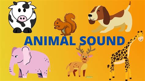 Animal Sounds Animal Sounds For Kids Animal Sounds For Children
