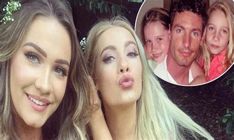 dean gaffney shares throwback snap with his beautiful twin daughters daily mail online