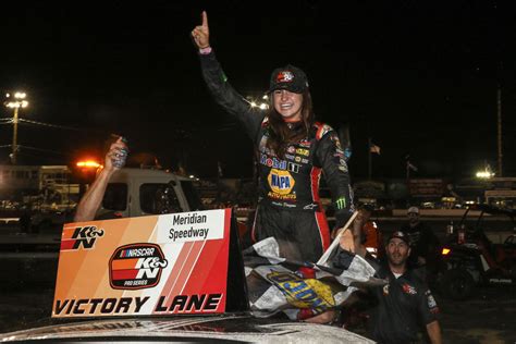 17 Year Old Female Driver Makes Nascar History With Win Insidehook