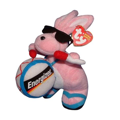 Ty Beanie Baby Energizer Bunny Stuffed Animal Mwmts