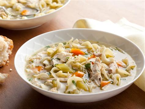 There is something about a bowl of chicken noodle soup that just makes you feel better and truly warms your soul. Chicken Noodle Soup Recipe | Tyler Florence | Food Network