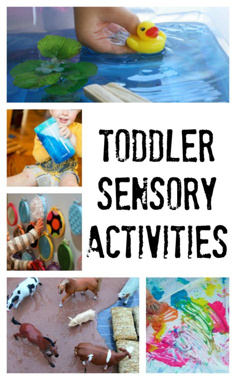 Sensory Activities For Toddlers How Wee Learn