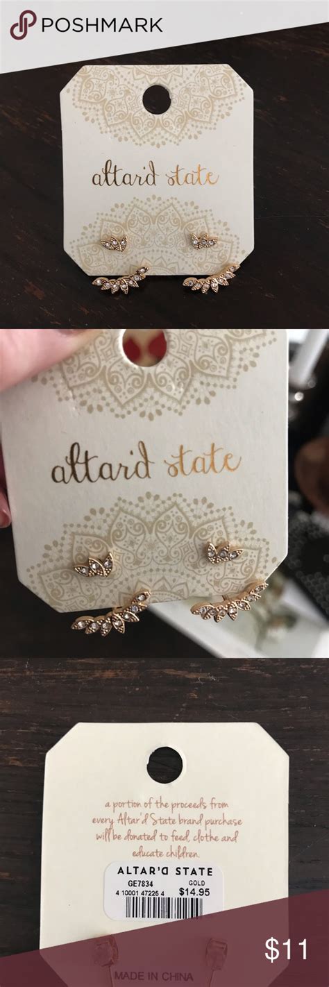 We would like to show you a description here but the site won't allow us. NWT Altar'd State earrings NWT (With images) | State jewelry, Things to sell, Gifts