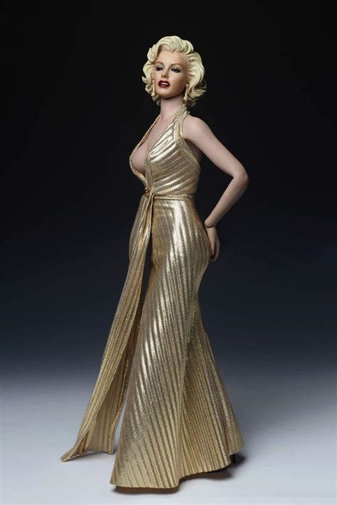 Custom Marilyn Monroe Head Sculpt Evening Dress Box Set New 33748 Hot Sex Picture
