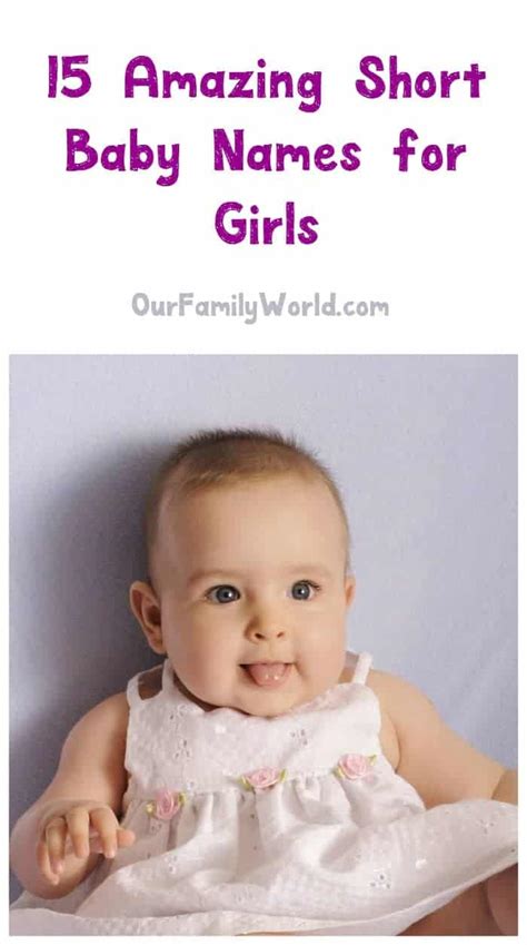 15 Amazing Short Baby Names For Girls With Meanings In May 2023