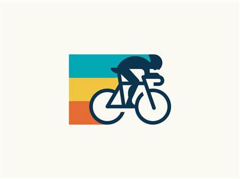 Cyclist Bike Logo Bike Logos Design Cycling Design