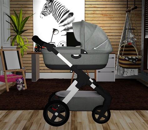Sims 4 Baby Stroller Cc Setlopte