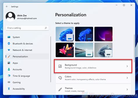 How To Set Up Slideshow Background In Windows 11