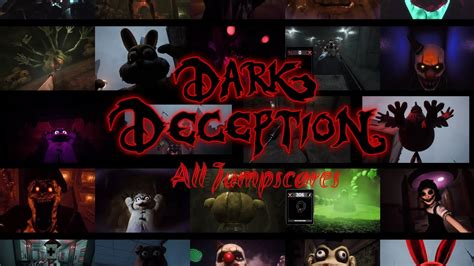 Dark Deception All Jumpscares And Deaths Youtube