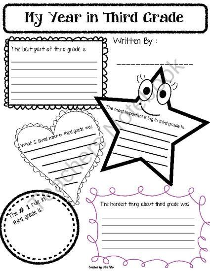 End Of The Year Reflection Worksheet From Kims Educational Resources On