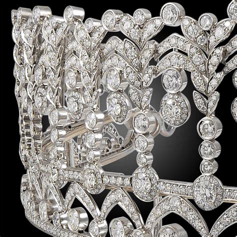 Diamond Platinum Tiara For Sale At 1stdibs Diamond Tiara