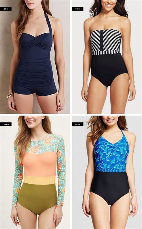 The Best One Piece Bathing Suits For Your Body Type Verily