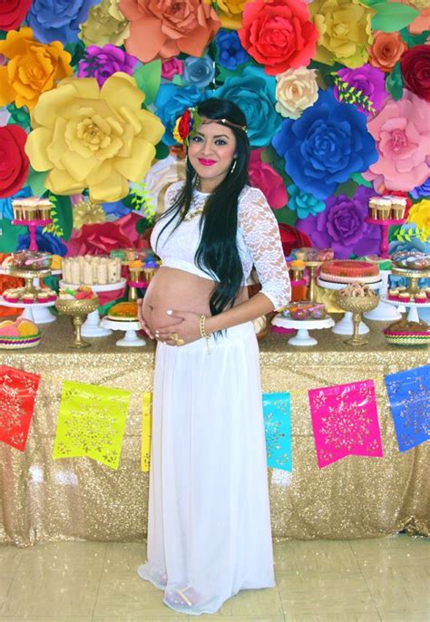 My Sisters Colorful Mexican Inspired Baby Shower Dessert Stand