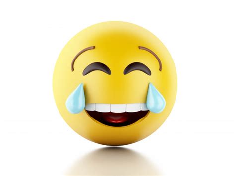 3d Ilustración Emoji Iconos Con Expresiones Faciales Foto Premium