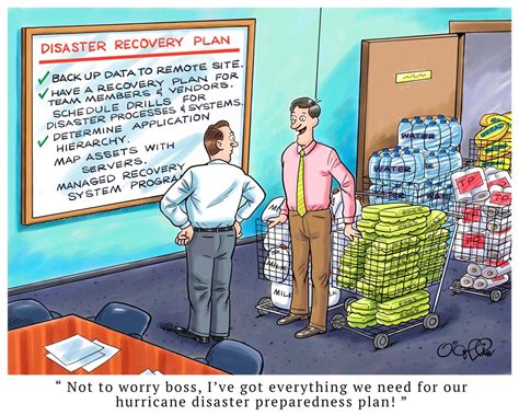 Cartoon Whats The Milk Bread And Eggs Of Your Disaster Recovery Plan