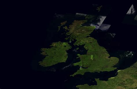 Great Britain From Space