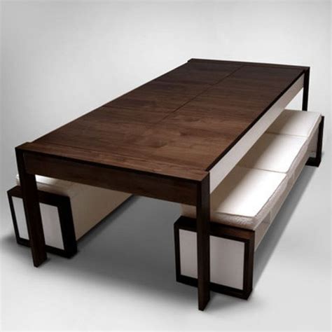 30 Modern Dining Table Designs With Japanese Style Space Saving