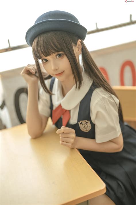 Chunmomo 蠢沫沫 Primary School Girl 30 Photos Cosplaytele