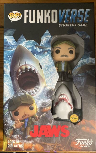 Funko Pop Funkoverse Jaws Game Chase Bloody Limited Edition Ebay