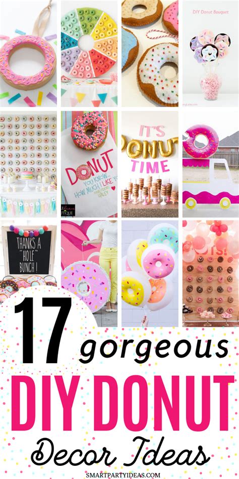 17 Adorable Diy Donut Party Decor Ideas Smart Party Ideas