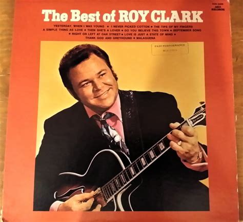 Roy Clark The Best Of Roy Clark 1980 Vinyl Discogs