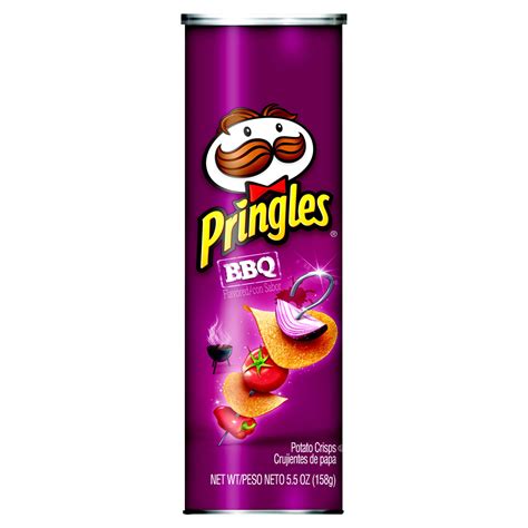 Pringles Bbq Potato Crisps Super Stack 55 Oz Potato Chips Meijer