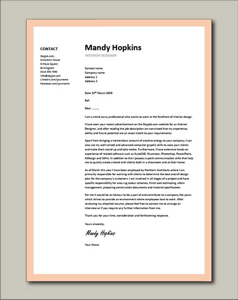 25 Cover Letter Examples Canva Learn