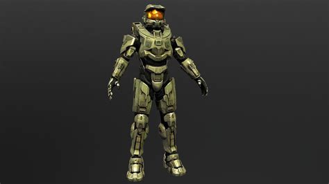 Halo 4 Master Chief 3d Model Download
