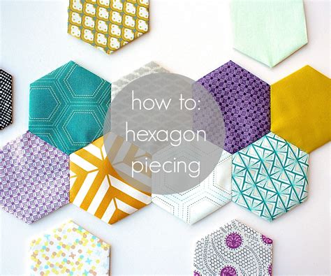 Hexagon Piecing Tutorial : 7 Steps (with Pictures ...