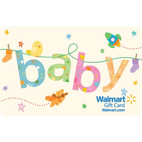 Physical gift cards are delivered by mail and can. Baby Clothesline Gift Card - Walmart.com - Walmart.com