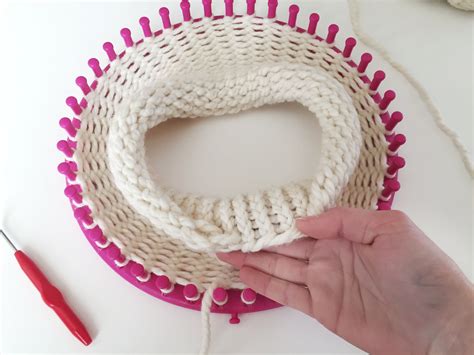Learn To Loom Knit Double Brim Beanie Tutorial Ems Fiber Arts Loom
